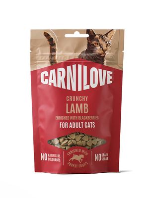 Carnilove Cat Crunchy Snack Lamm & Björnbär 50 g