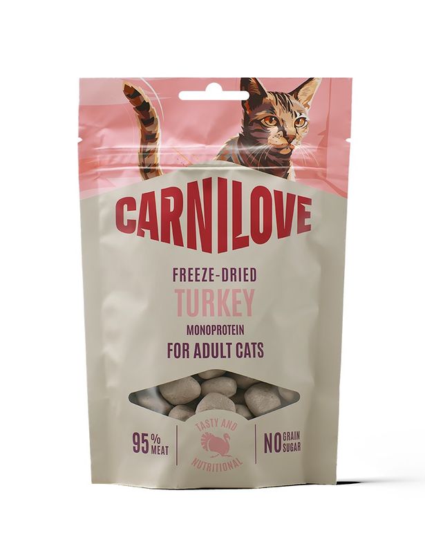 Carnilove Cat Freeze Dried Kalkon 40 g