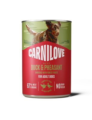 Carnilove Dog Paté Anka & Fasan 400 g