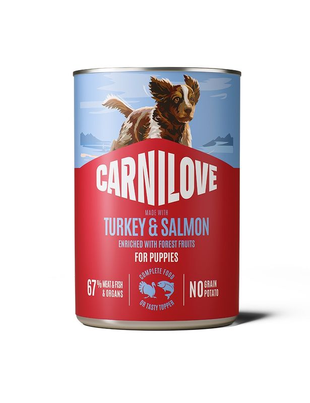 Carnilove Dog Paté Puppy Lax & Kalkon 400 g