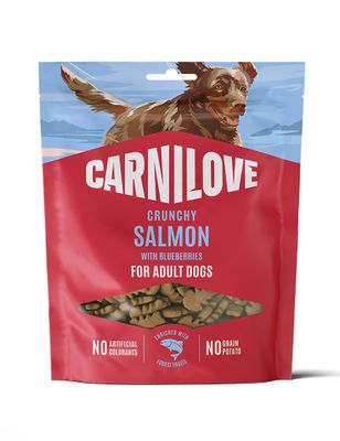 Carnilove Dog Crunchy Snack Lax & Blåbär 200 g