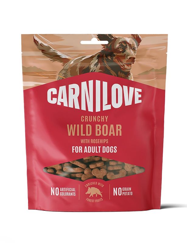 Carnilove Dog Crunchy Snack Vildsvin & Nypon 200 g