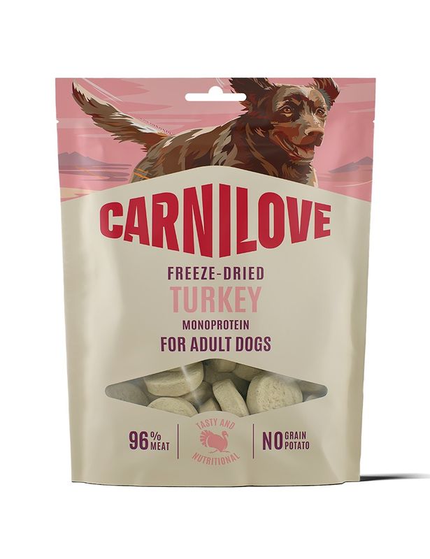 Carnilove Dog Freeze Dried Kalkon 60 g