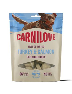 Carnilove Dog Freeze Dried Kalkon & Lax 60 g