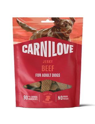 Carnilove Dog Jerky Nötkött 100 g