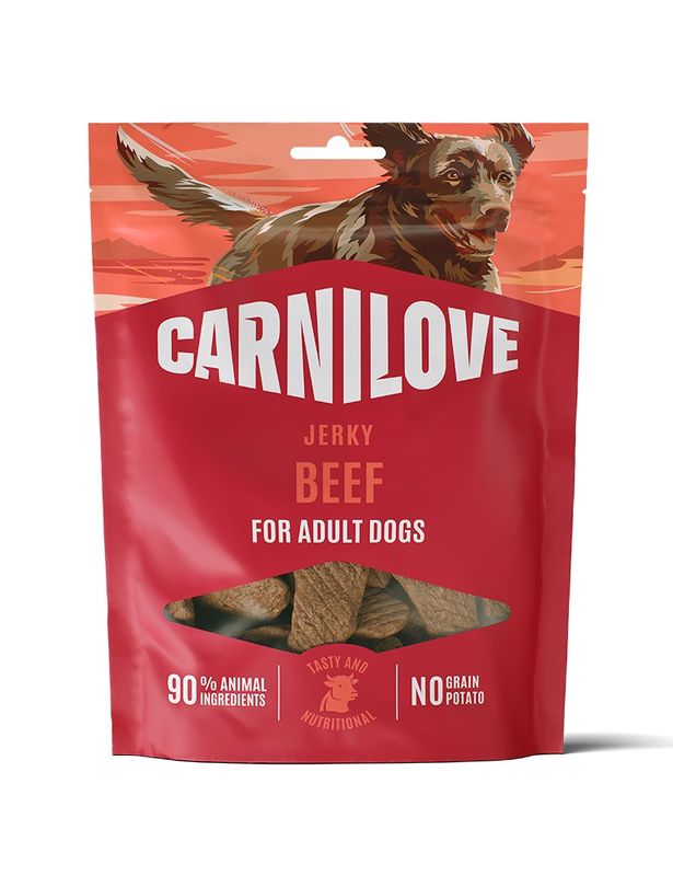 Carnilove Dog Jerky Nötkött 100 g
