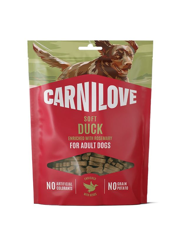 Carnilove Dog Soft Snack Anka & Rosmarin 200 g
