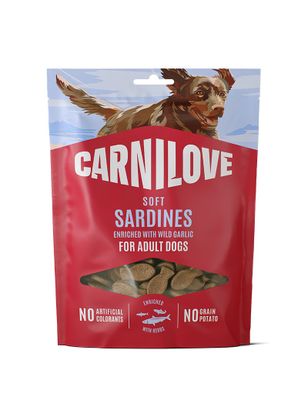 Carnilove Dog Soft Snack Sardin & Ramslök 200 g