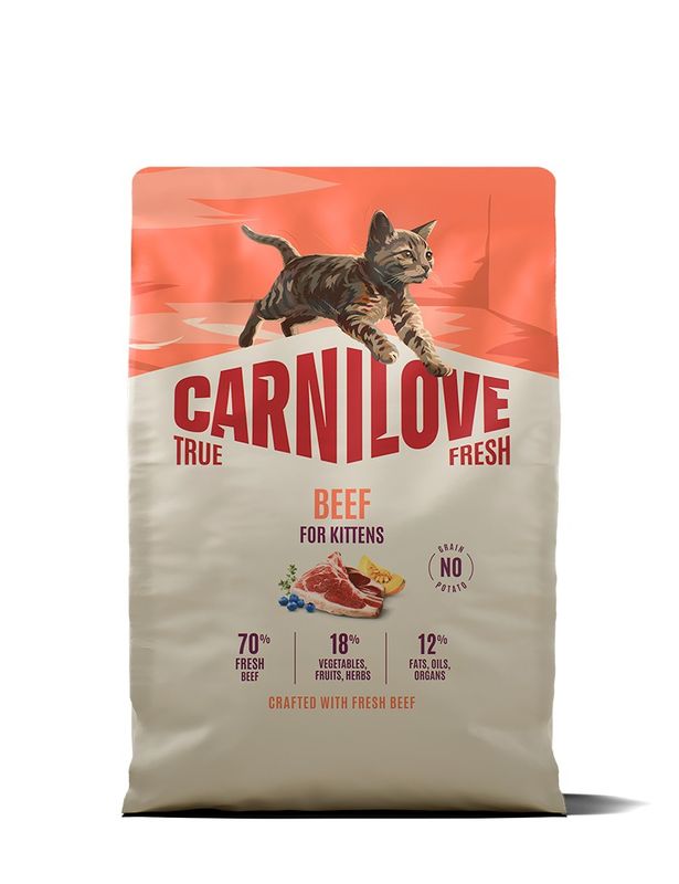 Carnilove Cat True Fresh Kitten Nötkött