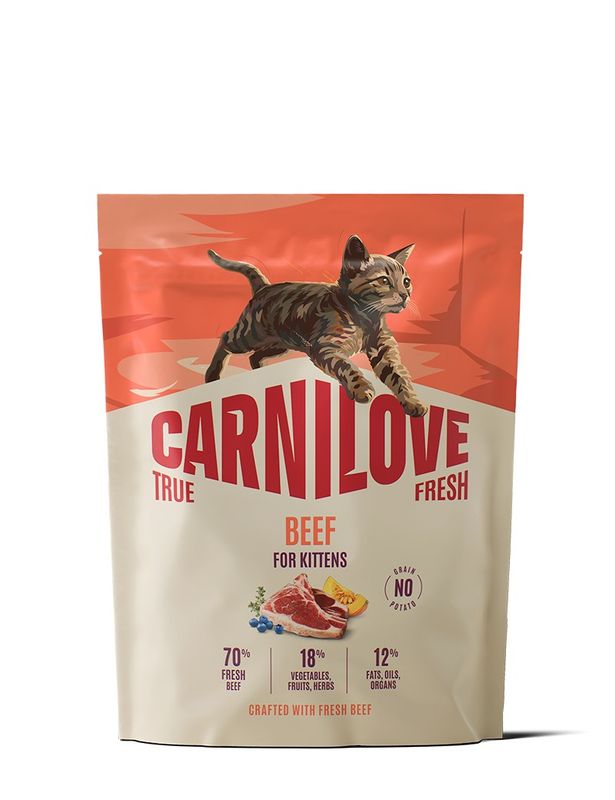 Carnilove Cat True Fresh Kitten Nötkött