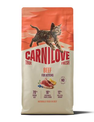 Carnilove Cat True Fresh Kitten Nötkött