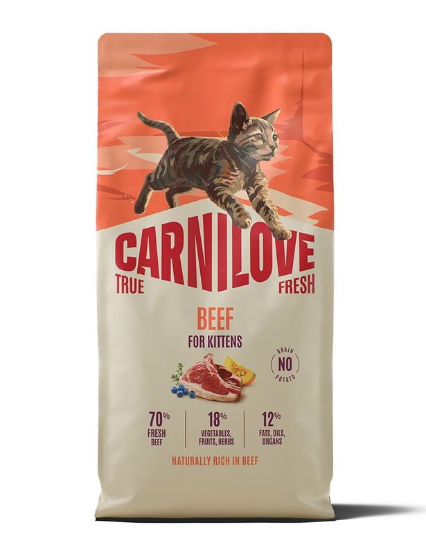 Carnilove Cat True Fresh Kitten Nötkött