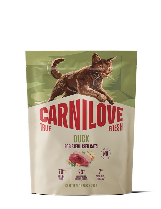 Carnilove Cat True Fresh Sterilised Anka