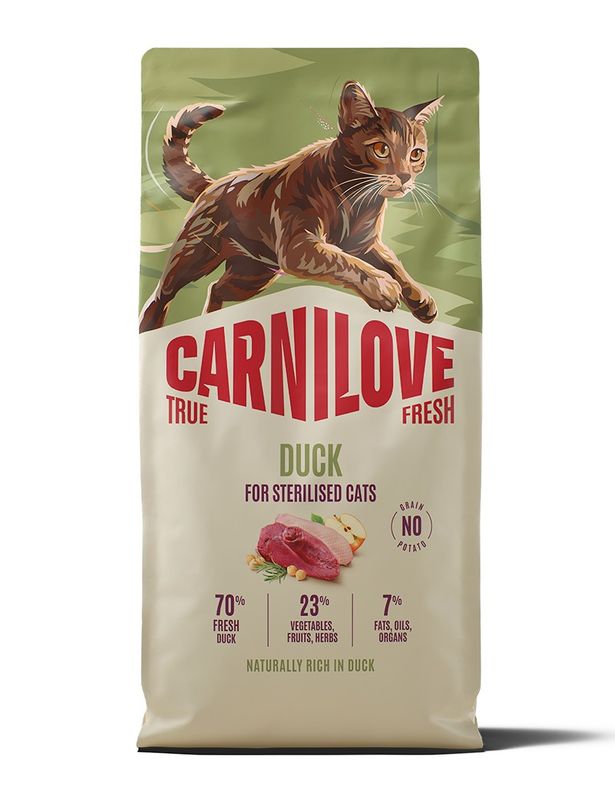 Carnilove Cat True Fresh Sterilised Anka