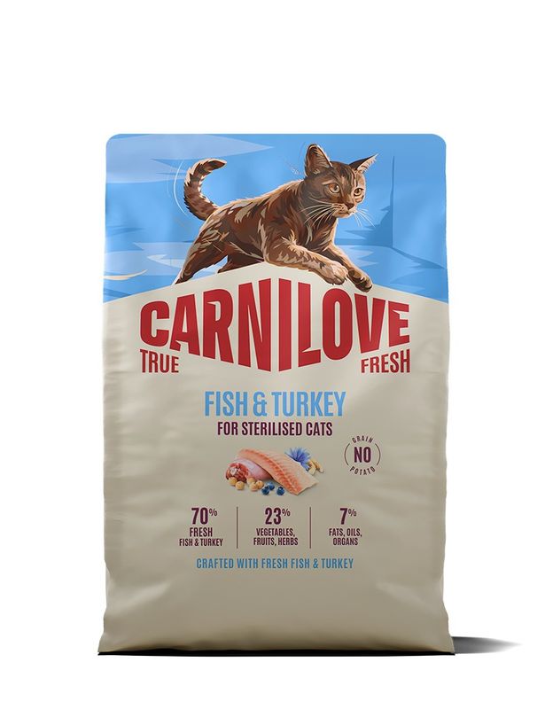 Carnilove Cat True Fresh Sterilised Fisk & Kalkon