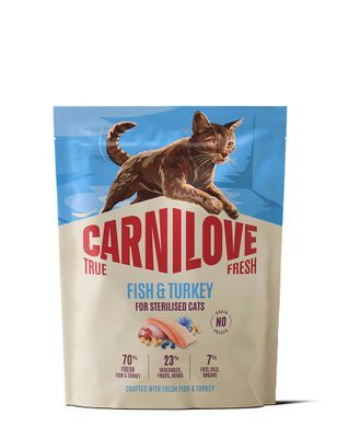 Carnilove Cat True Fresh Sterilised Fisk & Kalkon