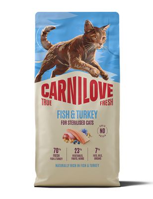 Carnilove Cat True Fresh Sterilised Fisk & Kalkon