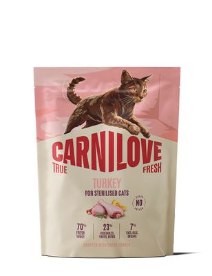 Carnilove Cat True Fresh Sterilised Kalkon
