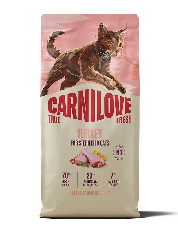 Carnilove Cat True Fresh Sterilised Kalkon