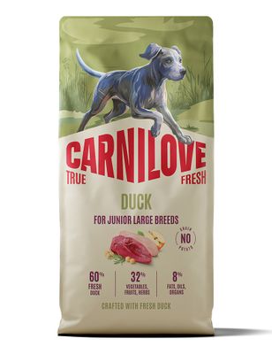 Carnilove Dog True Fresh Junior Large Anka