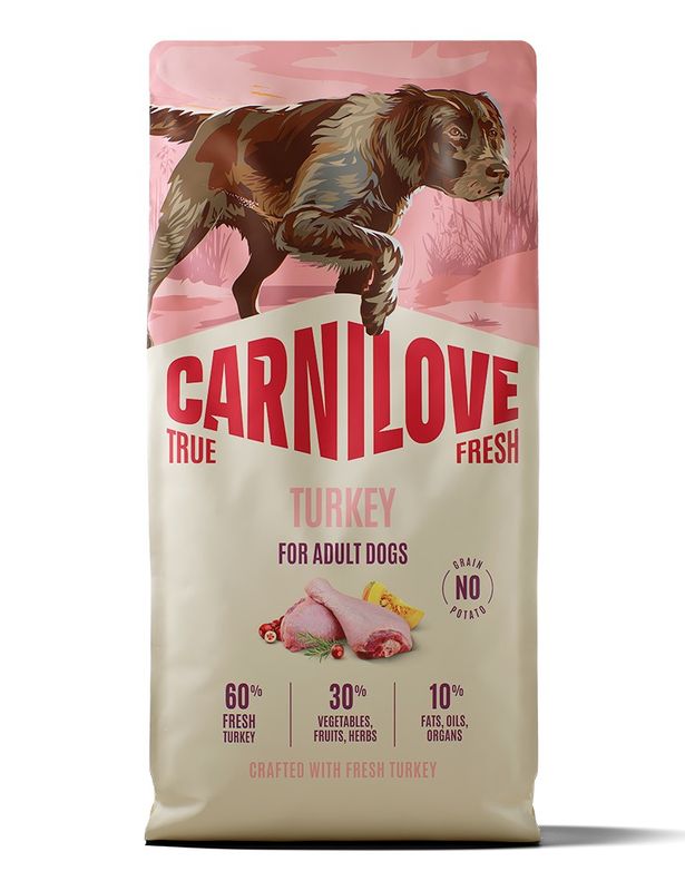 Carnilove Dog True Fresh Adult Kalkon