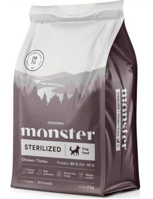 Monster Dog Original Sterilized Chicken Turkey