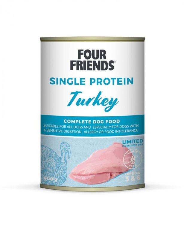 FourFriends Dog Turkey 400g