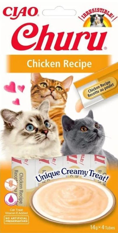 Churu Cat Tuna & Cheese 4st (56g)