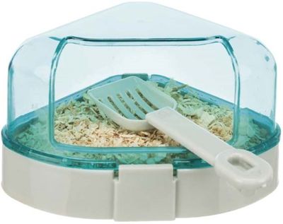 Hörntoalett Hamster De Luxe med spade