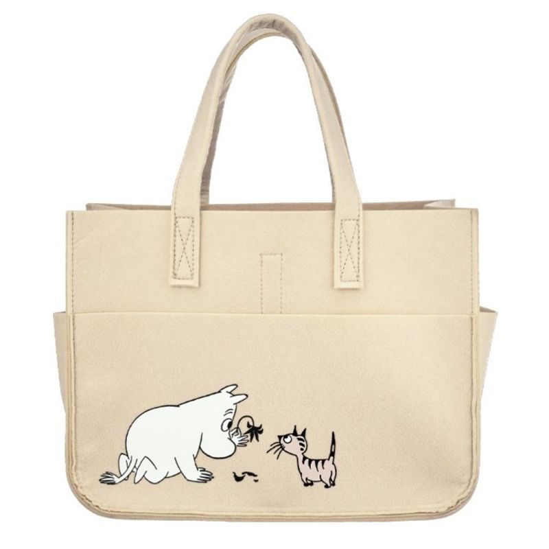 Mumin Väska Beige Snorkfröken