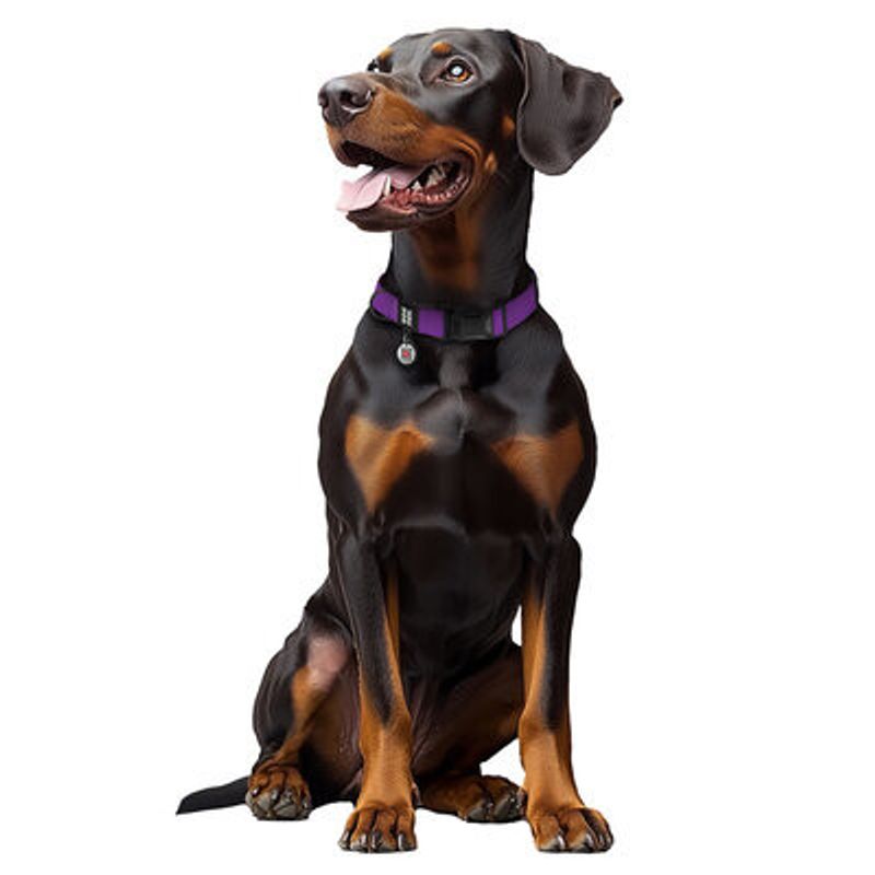 WAUDOG Waterproof Hundhalsband Magnetiskts lås Lila