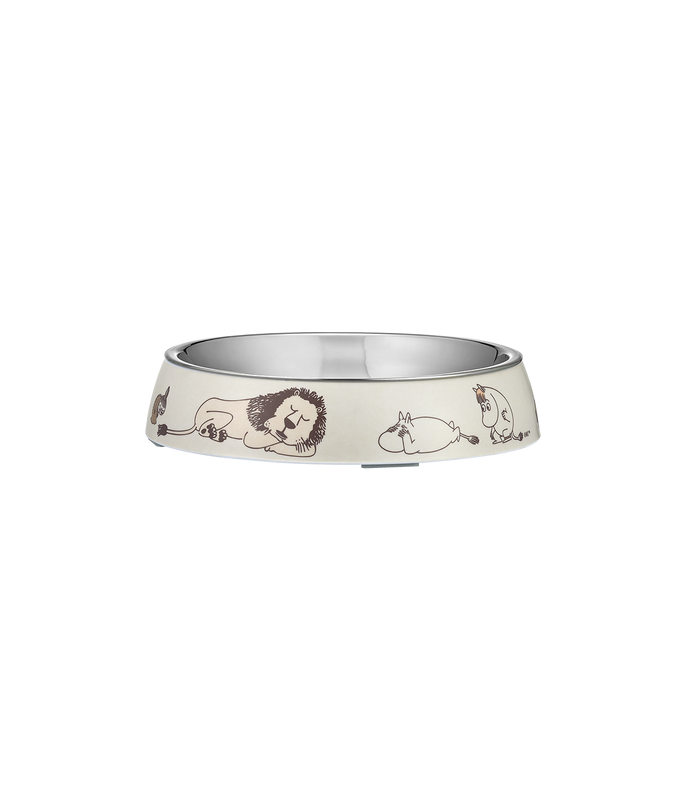 Muurla Mumin kattmatskål Moments beige 15,5 cm