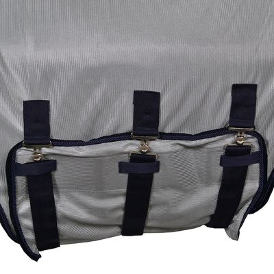 Hansbo Sport Flugtäcke med hals Bug Silver