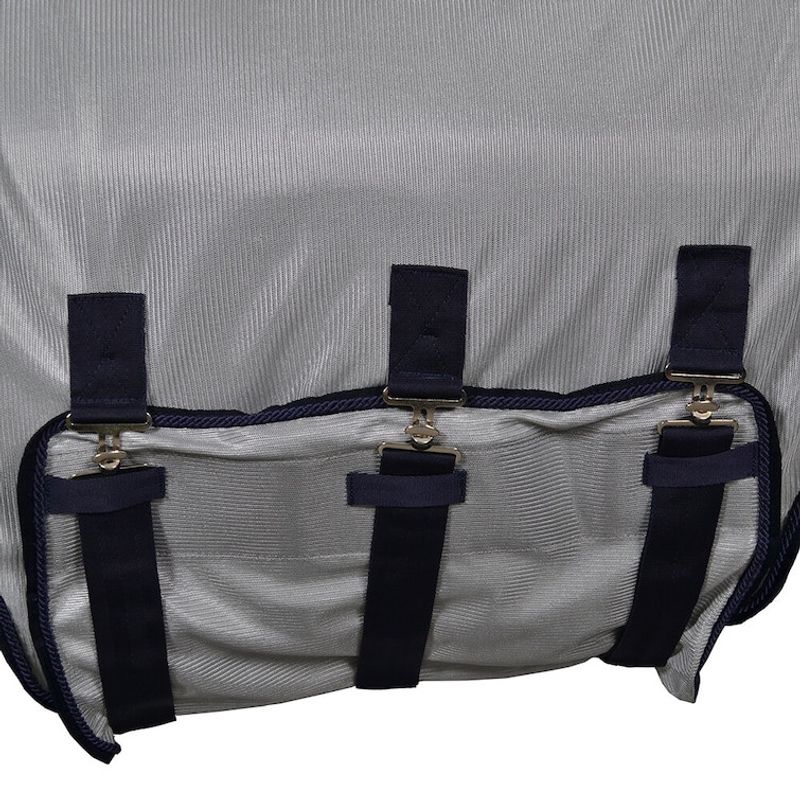 Hansbo Sport Flugtäcke med hals Bug Silver