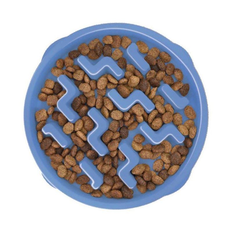 Fun Feeder Slo Bowl, Blå