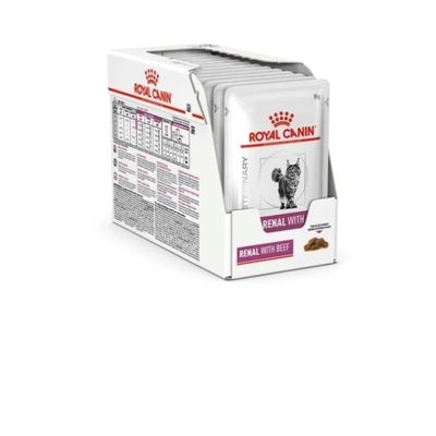 RCV Cat Renal Beef wet 12x85g