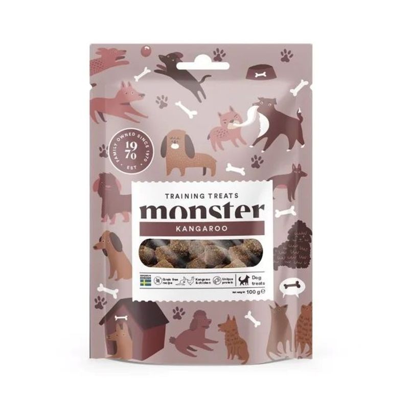 Monster Dog Bites training treats Kangaroo 100 g
