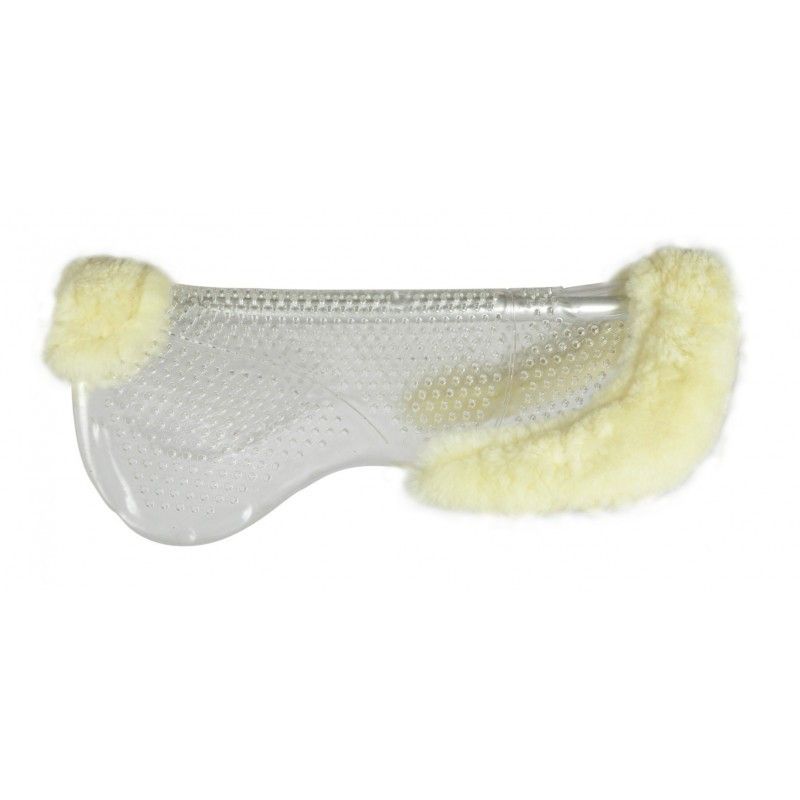 HG Gelpad m. kant i fårskinn Full