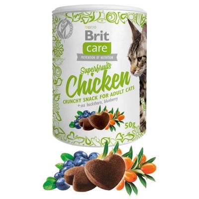 Brit Care Cat Snack Superfruits Chicken 100g