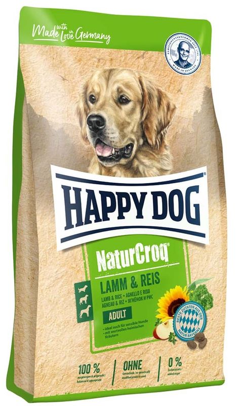 Happy Dog NaturCroq Lamm & Ris