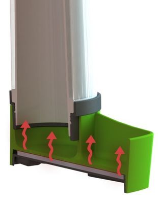 NoFrost Superior 2.0 330ml Uppvärmd Vattenflaska