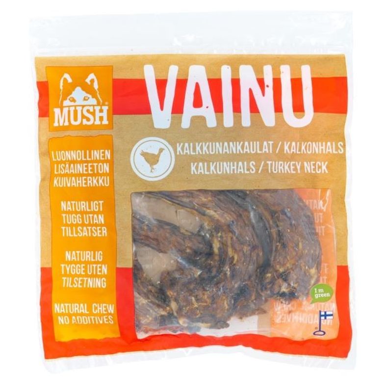 Mush Vainu Kalkonhals 250g