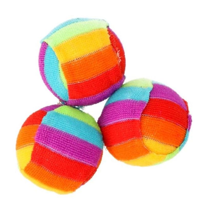 Play&Hunt Kattleksak Regnbågsboll