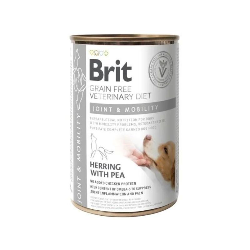 Brit Veterinary Grain Free Diet Dog Can Joint & Mobility 400 g