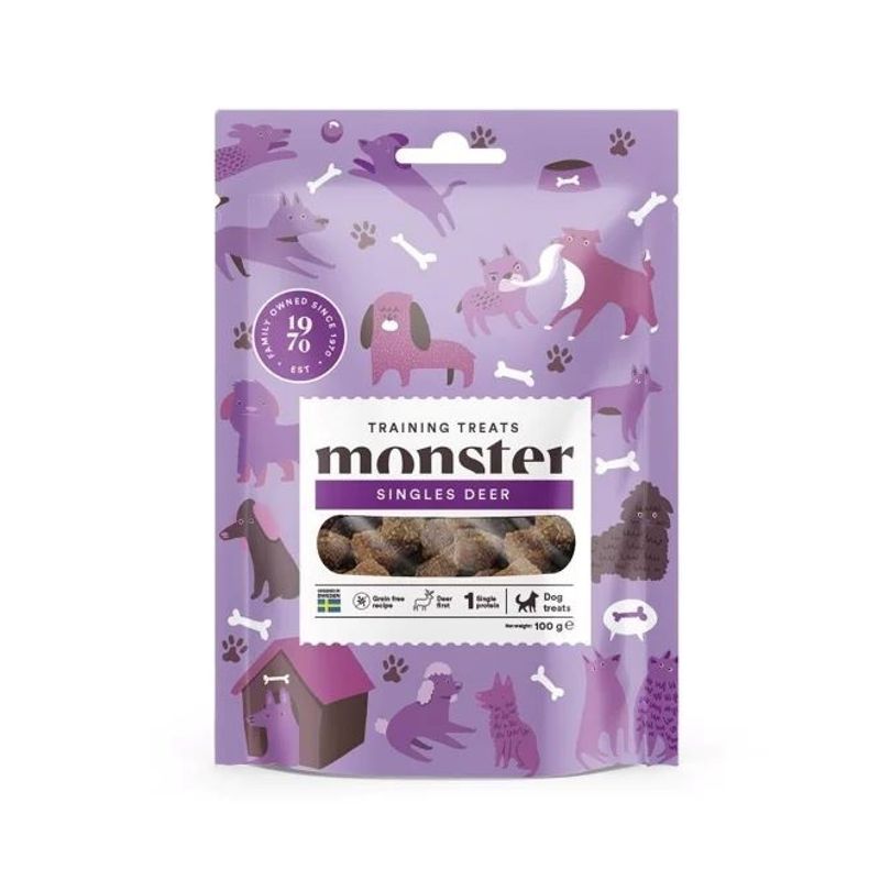 Monster Dog Bites training treats Deer 100 g