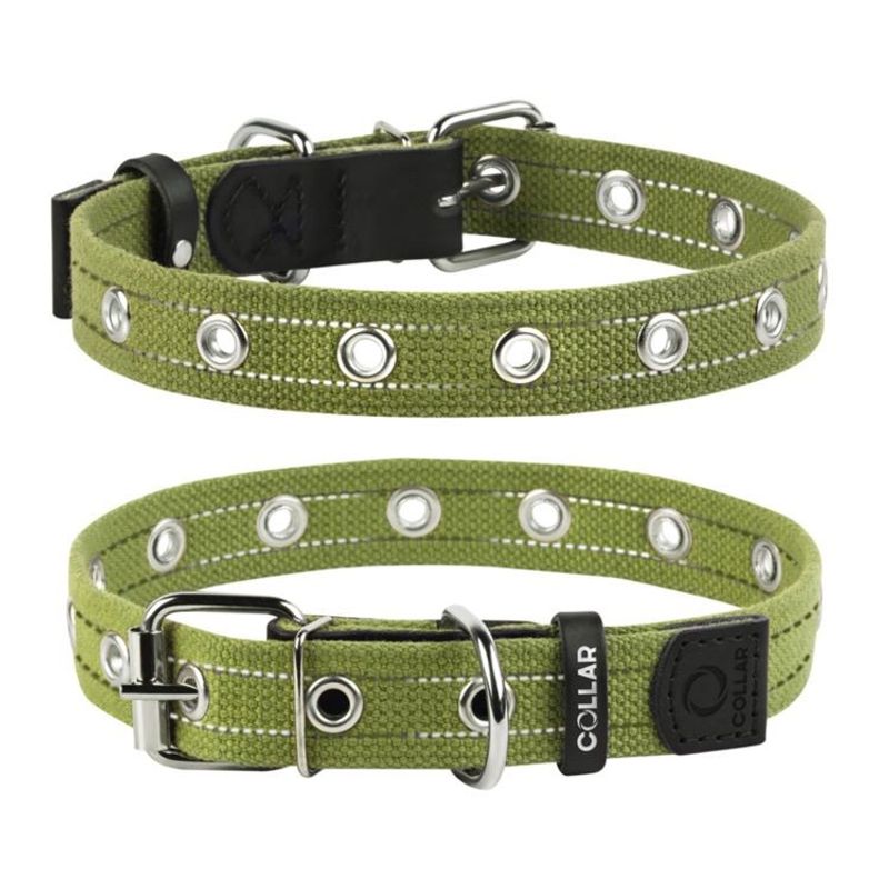 CoLLar Hundhalsband Justerbart i kanvastyg Bomull