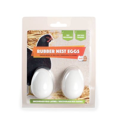 Redesägg Gummi 2-pack Vit 56 mm
