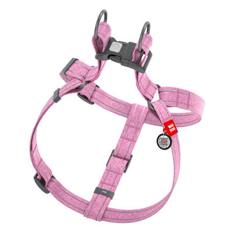 WAUDOG Re-Cotton Hundsele Reflex Rosa