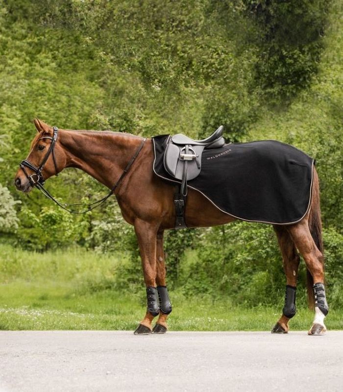 Waldhausen Ländtäcke Modern Svart Roséguld