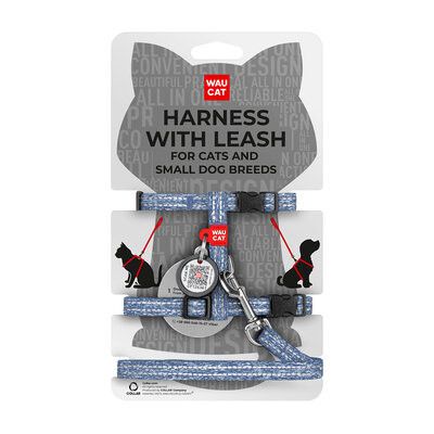 WAUDOG Re-Cotton Kattsele Valpsele med koppel